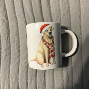 Holiday dog mug